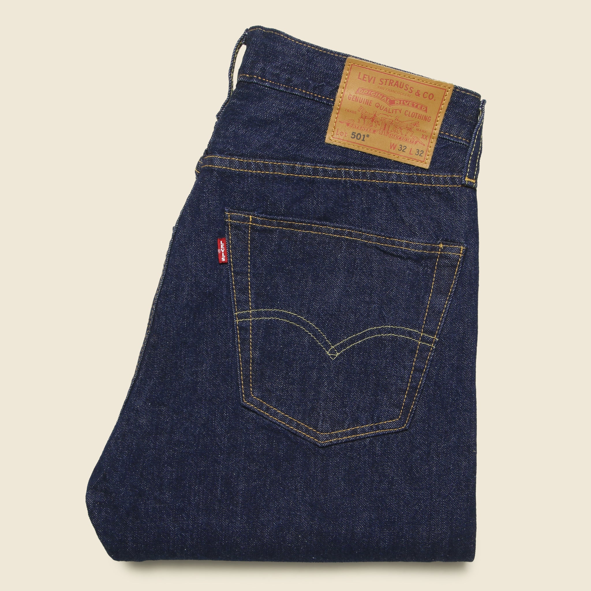
                          501 Straight Jean - One Wash - Levis Premium - STAG Provisions - Pants - Denim
                        