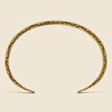 Durango Cuff - Brass - LHN Jewelry - STAG Provisions - Accessories - Cuffs