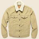 Sherpa Trucker Jacket - True Cord Chino - Levis Premium - STAG Provisions - Outerwear - Coat / Jacket