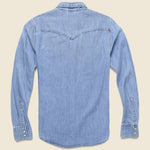 Barstow Denim Western Shirt - Red Cast Stone - Levis Premium - STAG Provisions - Tops - L/S Woven - Solid