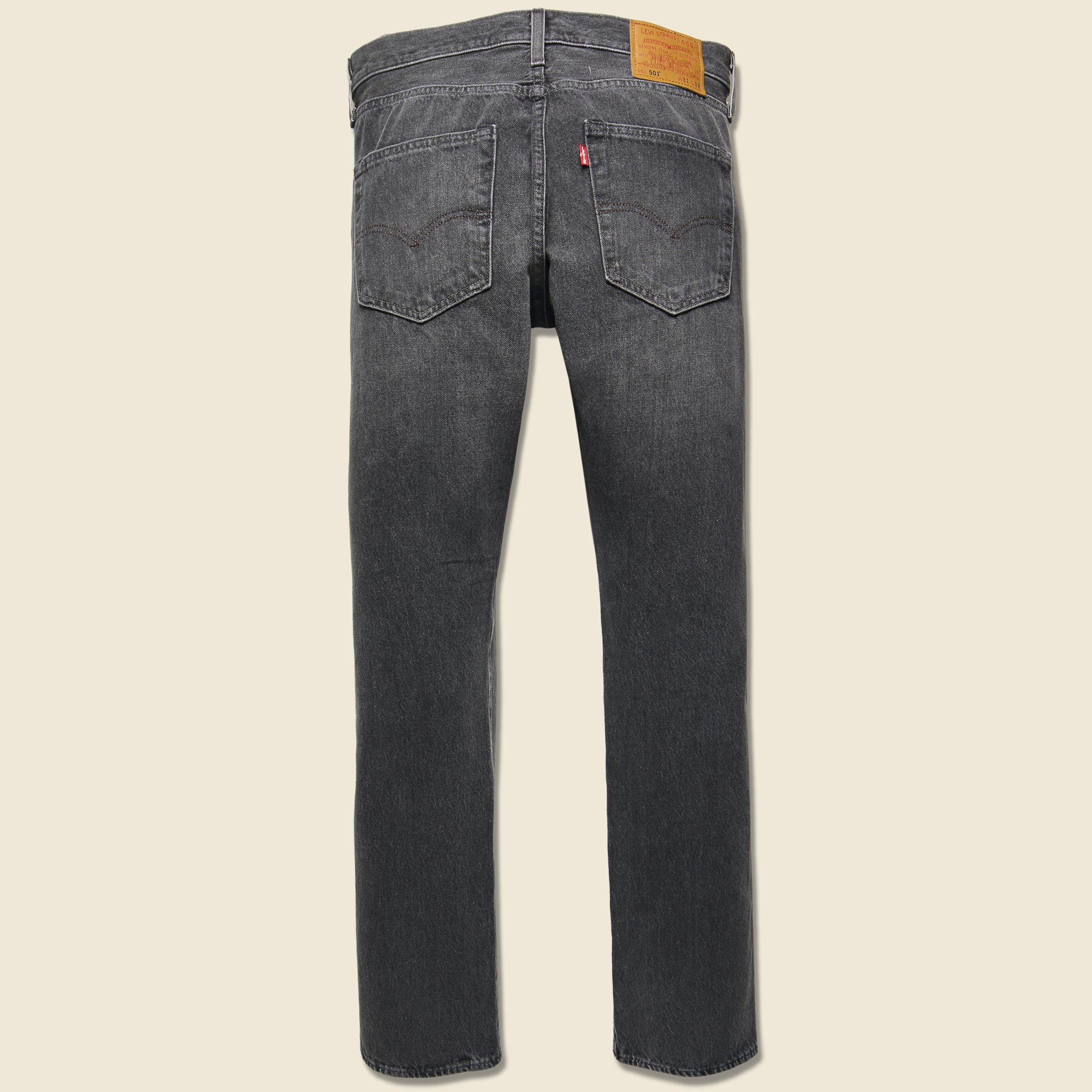 
                          501 Original Fit Jean - Distressed Black - Levis Premium - STAG Provisions - Pants - Denim
                        