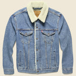 Type III Sherpa Trucker Jacket - Glass Beach - Levis Premium - STAG Provisions - Outerwear - Coat / Jacket