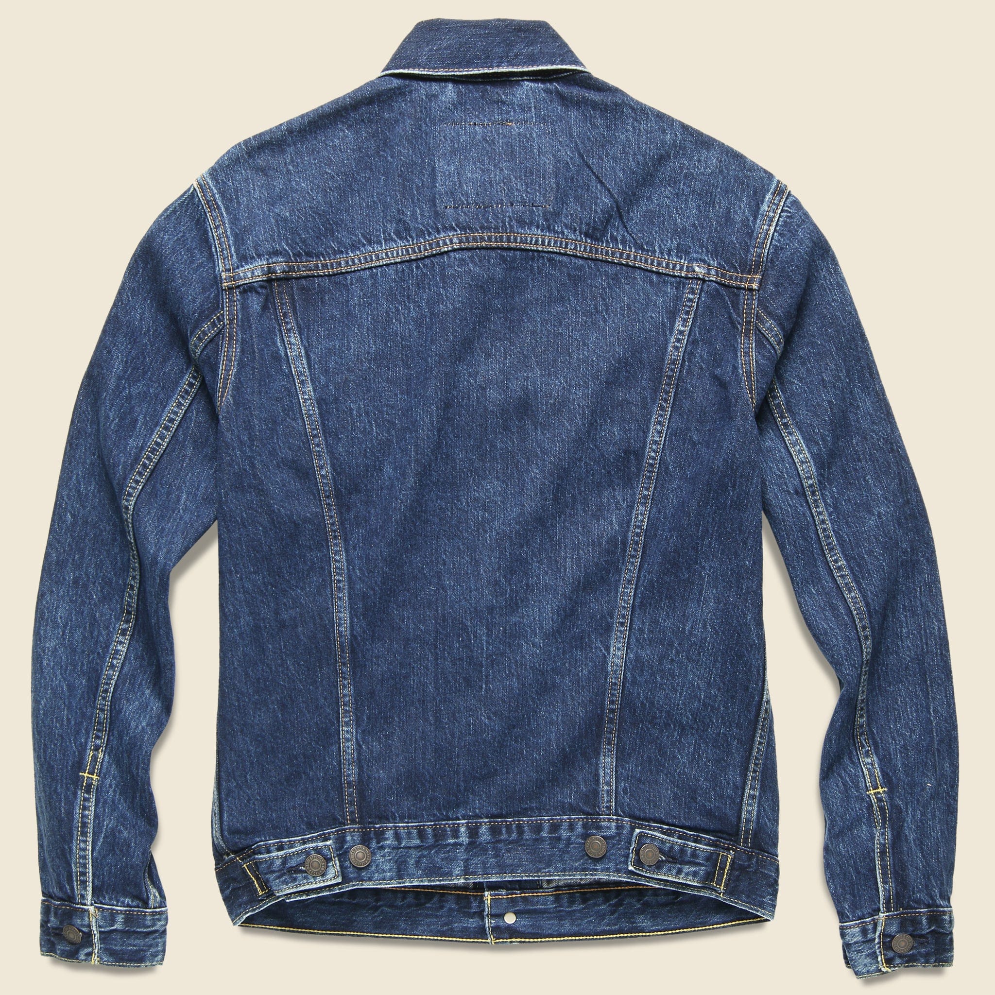 Trucker Jacket - Rough Rinse - Levis Premium - STAG Provisions - Outerwear - Coat / Jacket