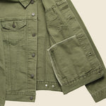 Canvas Trucker Jacket - Olive Night - Levis Premium - STAG Provisions - Outerwear - Coat / Jacket