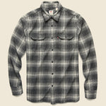 Jackson Worker Flannel Overshirt - Ametrine Jet Black - Levis Premium - STAG Provisions - Tops - L/S Woven - Plaid