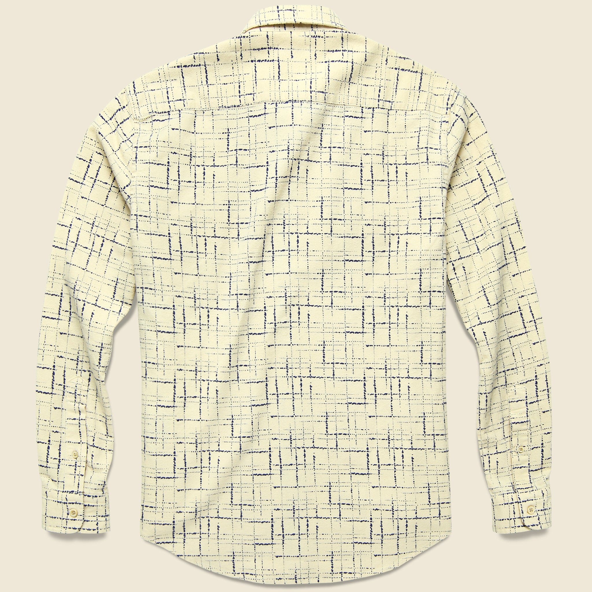 
                          Shorthorn Shirt - Cobalt Print - Levis Vintage Clothing - STAG Provisions - Tops - L/S Woven - Other Pattern
                        