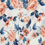 Rose Print Shirt - White - Modern Liberation - STAG Provisions - Tops - S/S Woven - Floral