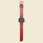 M12 Swiss Watch 39mm - Black Enamel/Gold Vermeil - Miansai - STAG Provisions - Accessories - Watches