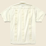 Canul Manta Guayabera Shirt - Natural - Monitaly - STAG Provisions - Tops - S/S Woven - Solid