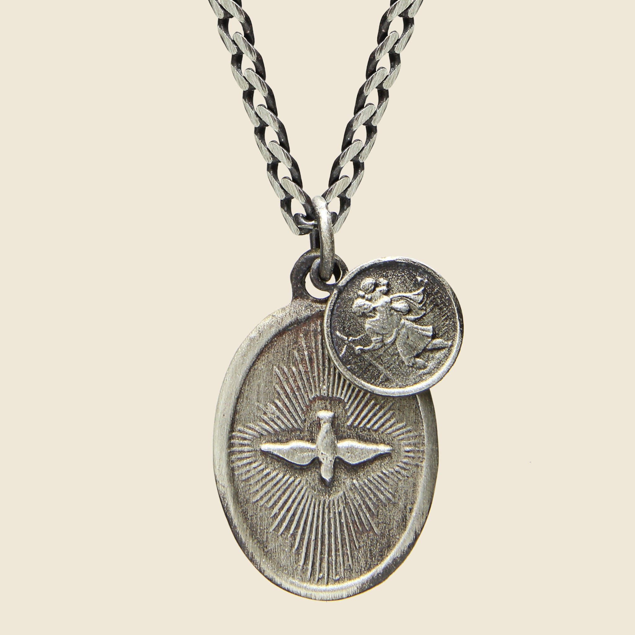 
                          Dove Pendant Necklace - Polished Silver - Miansai - STAG Provisions - Accessories - Necklaces
                        