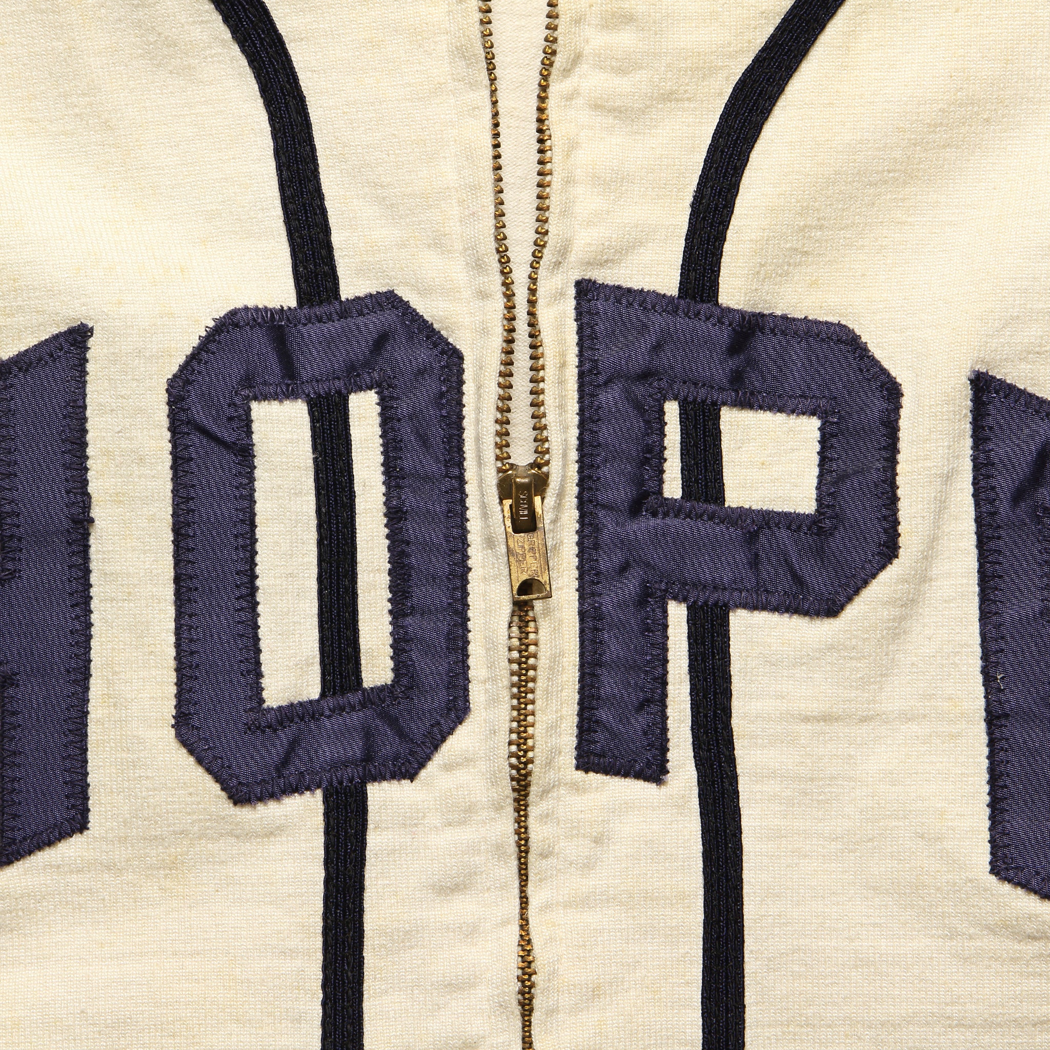 
                          Hope Zip Up Jersey - Cream - Vintage - STAG Provisions - One &amp; Done - Apparel
                        
