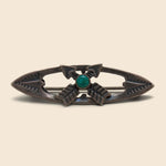 Small Crossed Arrows Turquoise Pin - Vintage - STAG Provisions - One & Done - Accessories & Jewelry