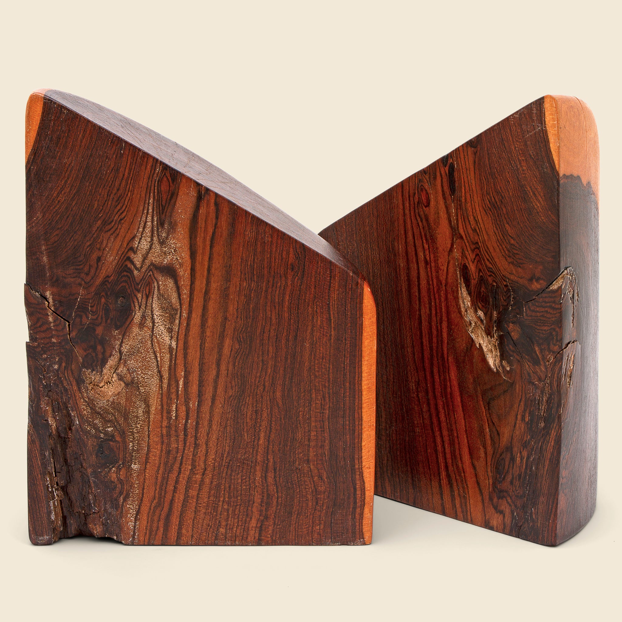 
                          1960's Wood Bookends - Vintage - STAG Provisions - One &amp; Done - Miscellaneous
                        