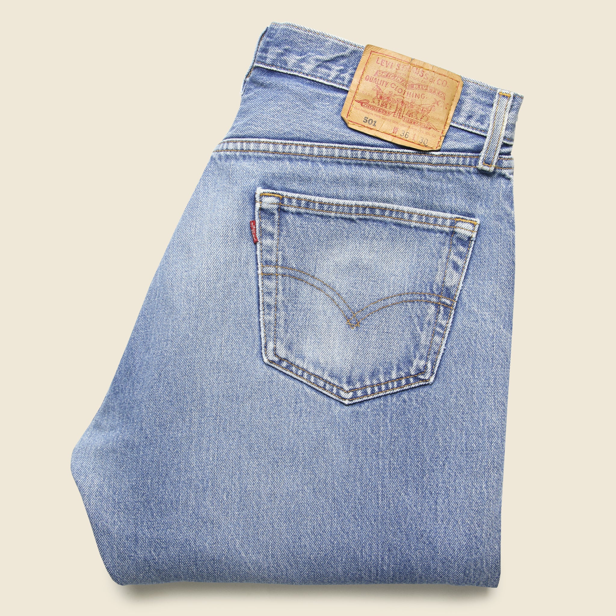 
                          Levi's 501 Red Tab  Made in USA - Vintage - STAG Provisions - One &amp; Done - Miscellaneous
                        