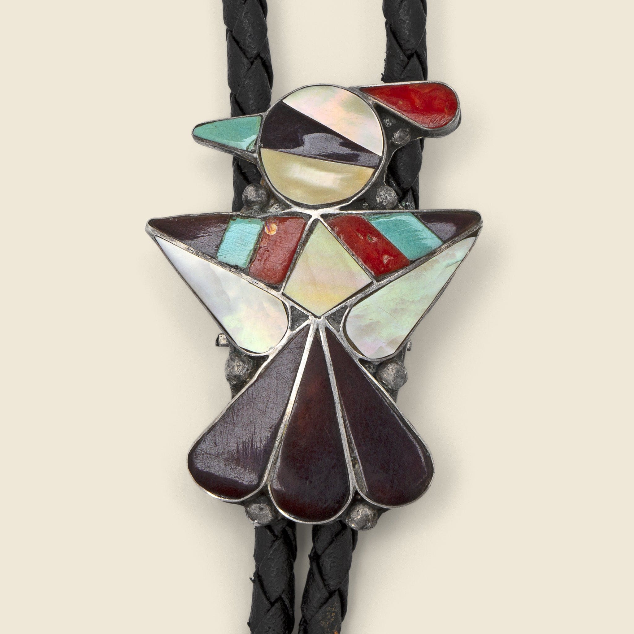 
                          Vintage Zuni Thunderbird Bolo Tie - Vintage - STAG Provisions - One &amp; Done - Accessories &amp; Jewelry
                        