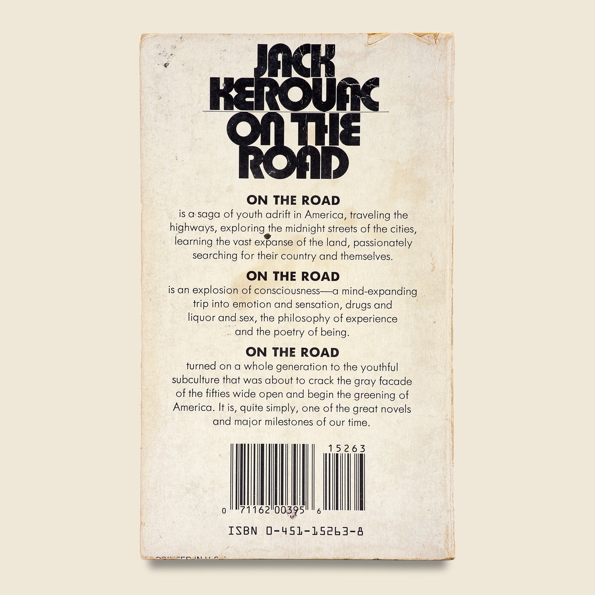 
                          On the Road - Jack Kerovac - Vintage - STAG Provisions - One &amp; Done - Miscellaneous
                        
