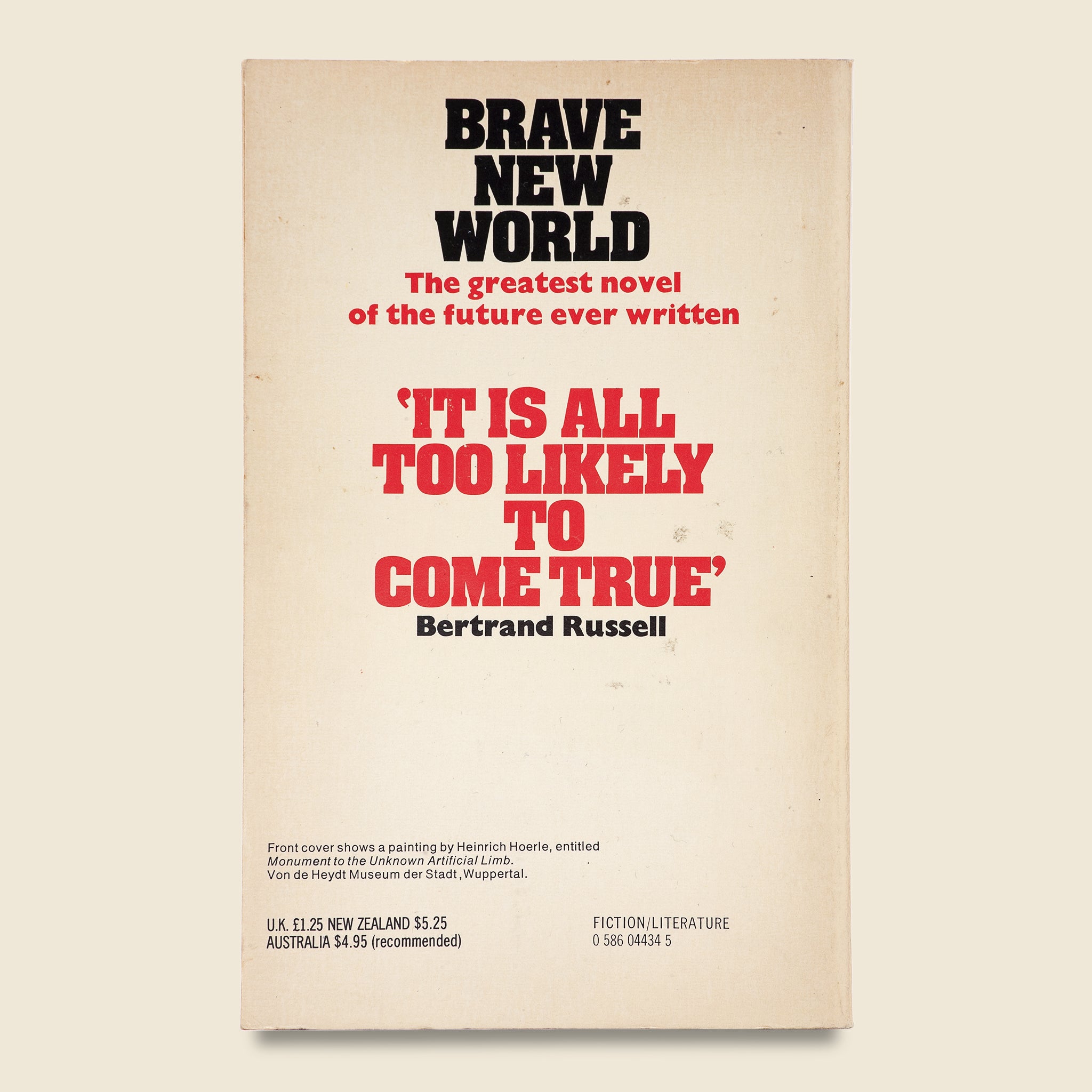 
                          Brave New World - Aldous Huxley - Vintage - STAG Provisions - One &amp; Done - Miscellaneous
                        