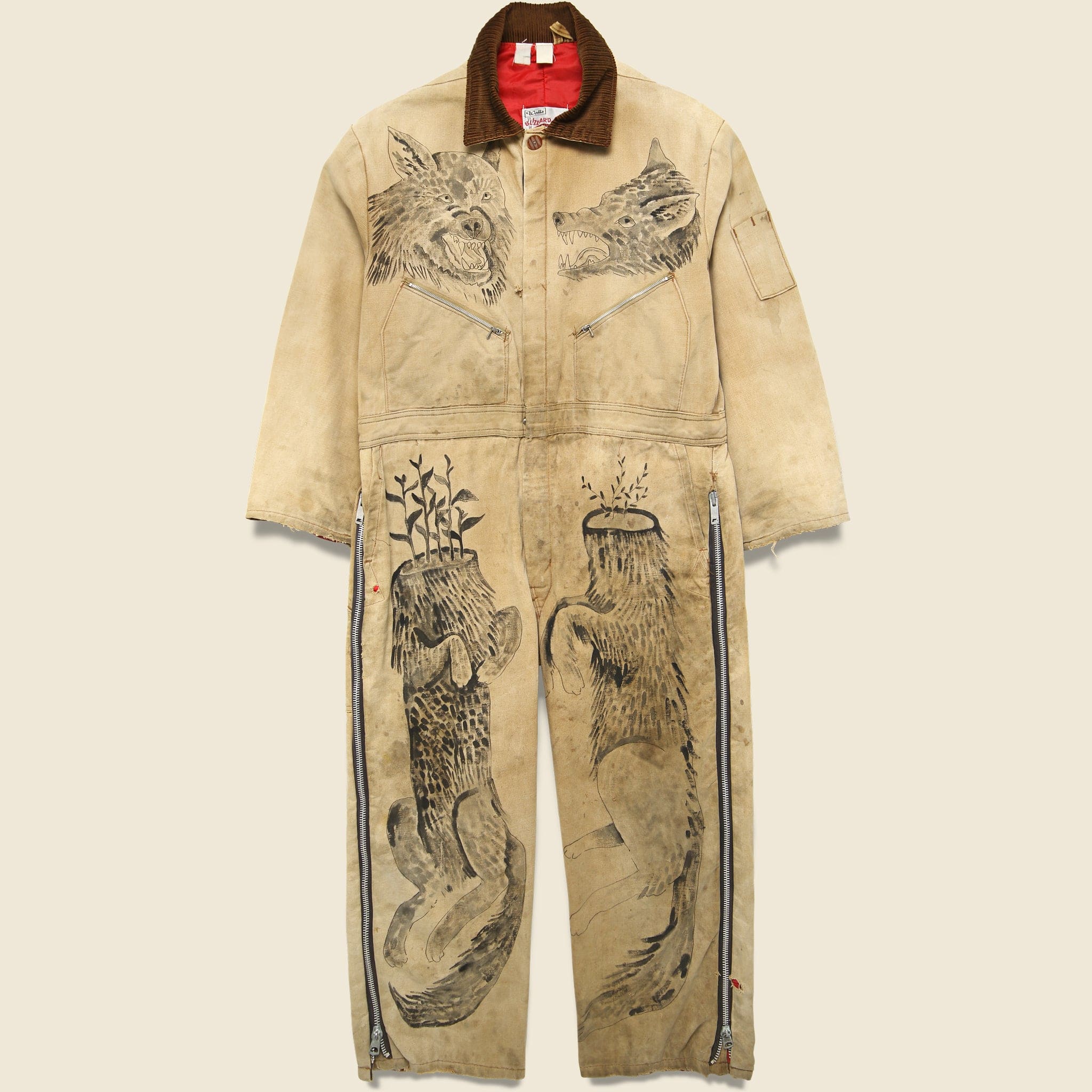 Wolf Jumpsuit - Vintage - STAG Provisions - One & Done - Apparel