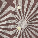 Cortado Terry Shirt - Brown/Cream - OAS - STAG Provisions - Tops - S/S Woven - Other Pattern