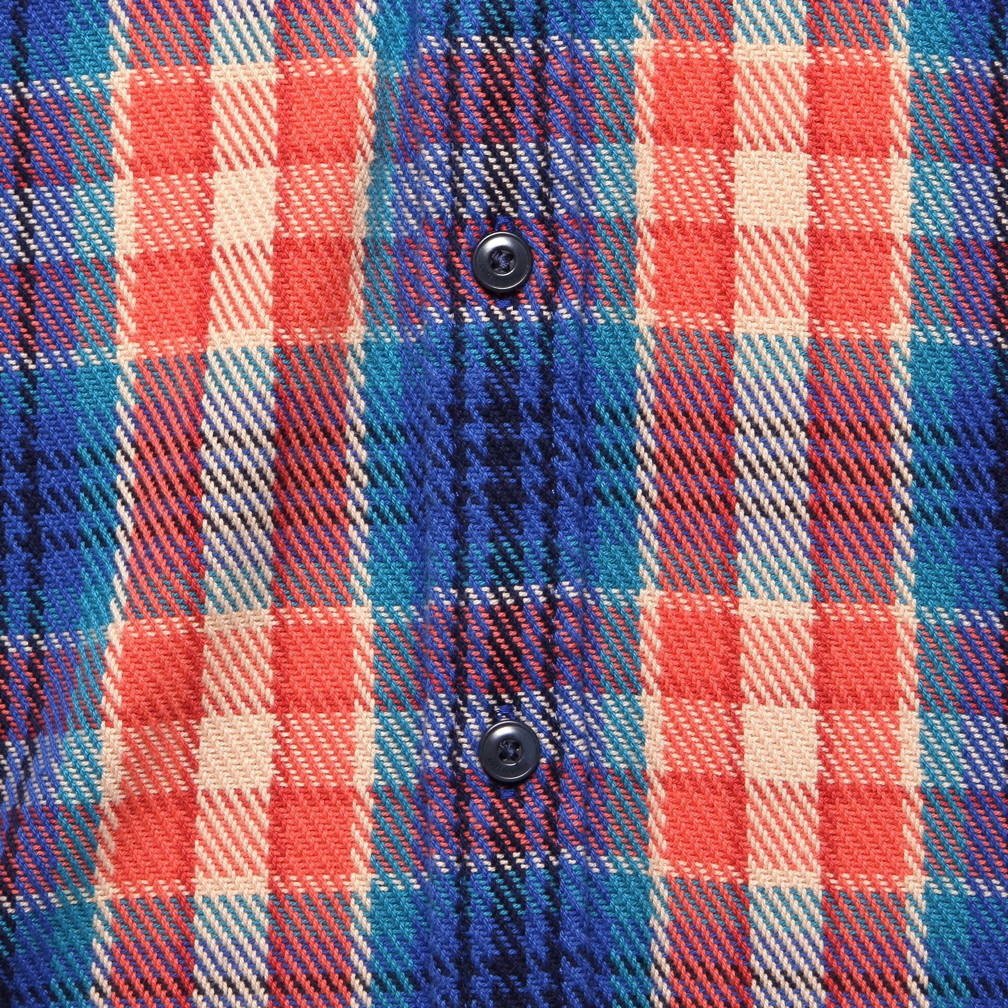 
                          Blanket Shirt - Watermelon Feliz Plaid - Outerknown - STAG Provisions - Tops - L/S Woven - Plaid
                        
