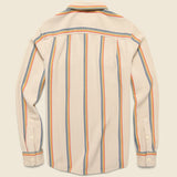 Blanket Shirt - Wheat Rainbow Stripe - Outerknown - STAG Provisions - Tops - L/S Woven - Plaid