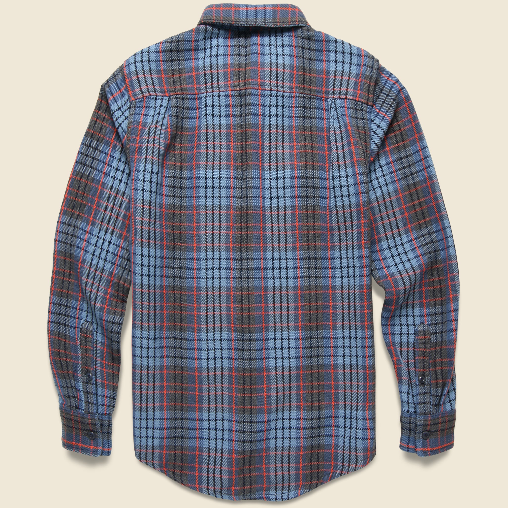 
                          Blanket Shirt - Pacific Old Coast Plaid - Outerknown - STAG Provisions - Tops - L/S Woven - Plaid
                        