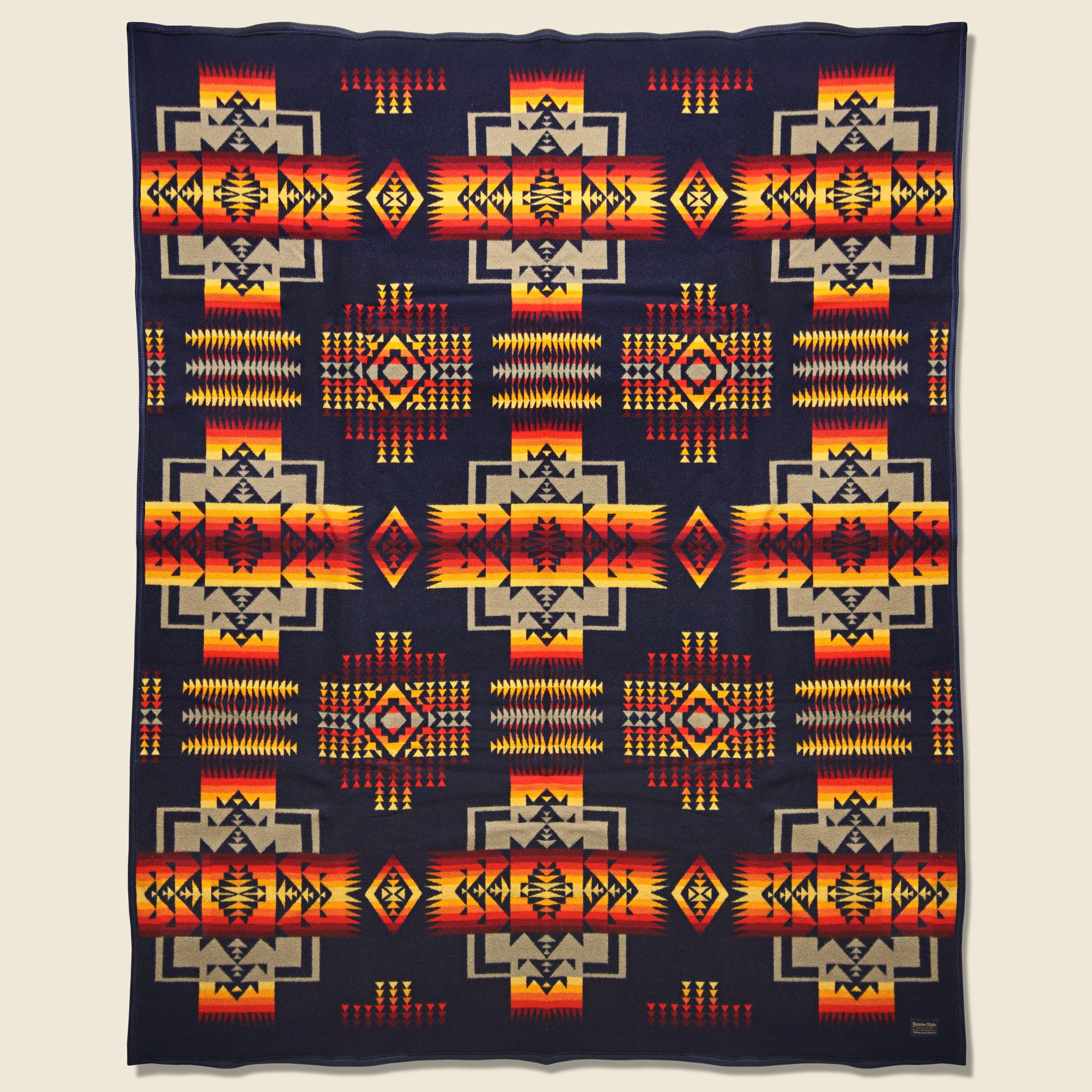 
                          Chief Joseph Blanket - Navy - Pendleton - STAG Provisions - Gift - Blankets
                        
