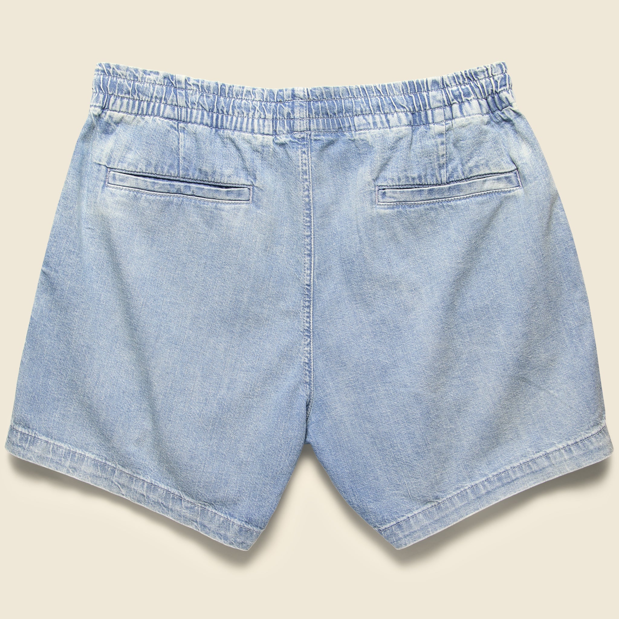 
                          Denim Pull-On Short - Light Wash - Polo Ralph Lauren - STAG Provisions - Shorts - Lounge
                        