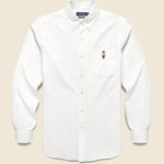 Spring Bear Oxford Shirt - White - Polo Ralph Lauren - STAG Provisions - Tops - L/S Woven - Solid