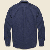 Rude Shirt - Blue Fleck - Portuguese Flannel - STAG Provisions - Tops - L/S Woven - Fleck