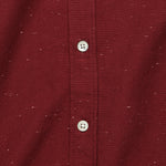 Blur Fleck Shirt - Bordeaux - Portuguese Flannel - STAG Provisions - Tops - S/S Woven - Fleck