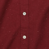 Blur Fleck Shirt - Bordeaux - Portuguese Flannel - STAG Provisions - Tops - S/S Woven - Fleck