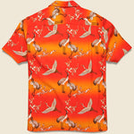Tazu Camp Shirt - Pink/Orange - Portuguese Flannel - STAG Provisions - Tops - S/S Woven - Other Pattern