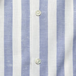 Bayon Donegal Stripe Shirt - Light Blue/White - Portuguese Flannel - STAG Provisions - Tops - S/S Woven - Stripe