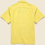 Pique Shirt - Yellow - Portuguese Flannel - STAG Provisions - Tops - S/S Woven - Solid