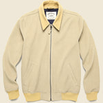 Corduroy Bomber Jacket - Sand - Portuguese Flannel - STAG Provisions - Outerwear - Coat / Jacket