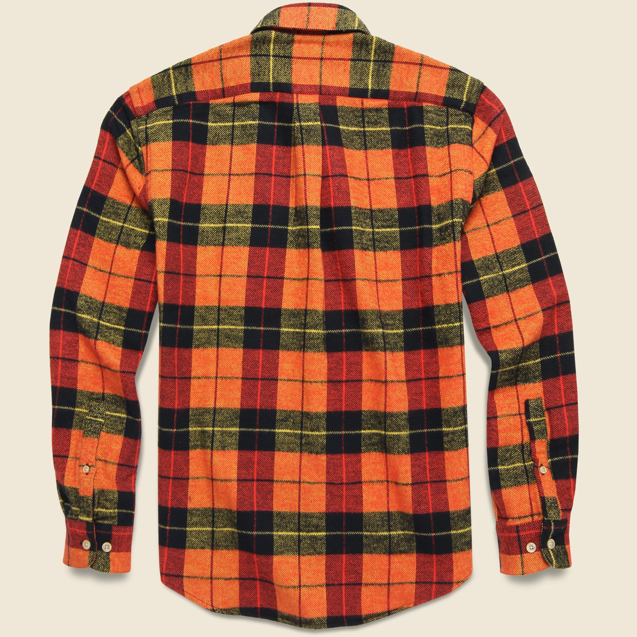 
                          Nebraska Shirt - Grapefruit - Portuguese Flannel - STAG Provisions - Tops - L/S Woven - Plaid
                        