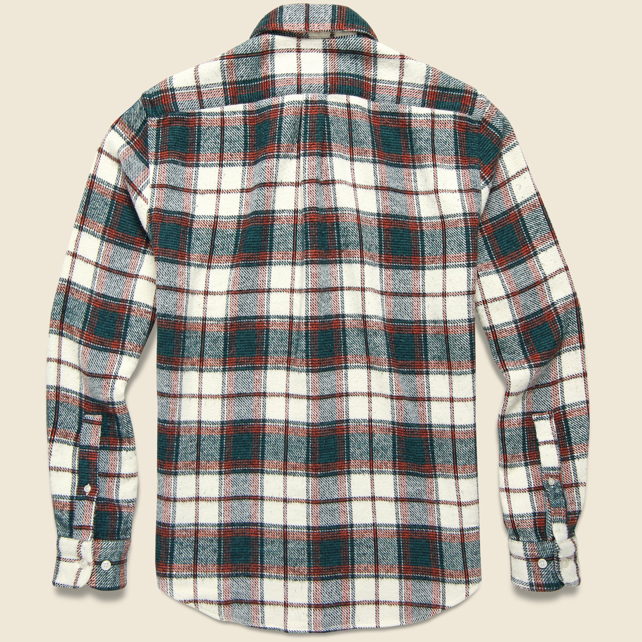 
                          Saint Patrick Check Shirt - Green/Red/Cream - Portuguese Flannel - STAG Provisions - Tops - L/S Woven - Plaid
                        