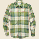 Portland Check Shirt - Cream/Green - Portuguese Flannel - STAG Provisions - Tops - L/S Woven - Plaid