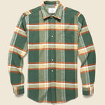 Farm Shirt - Green/Brown - Portuguese Flannel - STAG Provisions - Tops - L/S Woven - Plaid