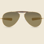 Sportsman - Gold Flash/Matte Chocolate Tortoise - Randolph Engineering - STAG Provisions - Accessories - Eyewear