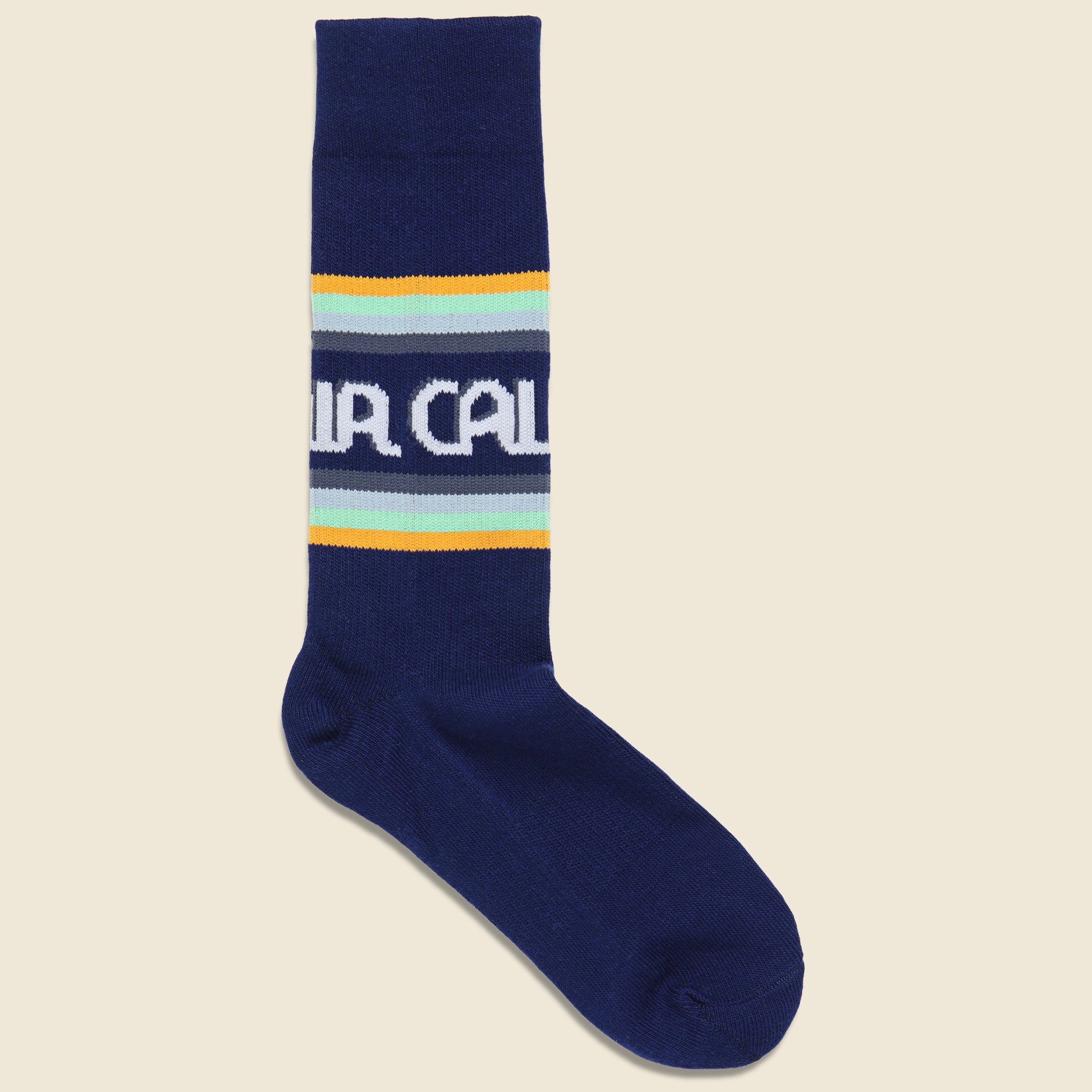 California Sock - Navy - Richer Poorer - STAG Provisions - Accessories - Socks