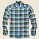 Plaid Twill Workshirt - Sulphur Black/Blue - RRL - STAG Provisions - Tops - L/S Woven - Plaid