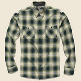 Hickory Workshirt - Green/Black - RRL - STAG Provisions - Tops - L/S Woven - Plaid