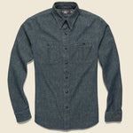 Luke Workshirt - Dusty Blue - RRL - STAG Provisions - Tops - L/S Woven - Solid