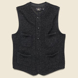 Browns Beach Snap Front Vest - Black Indigo - RRL - STAG Provisions - Suiting - Vest