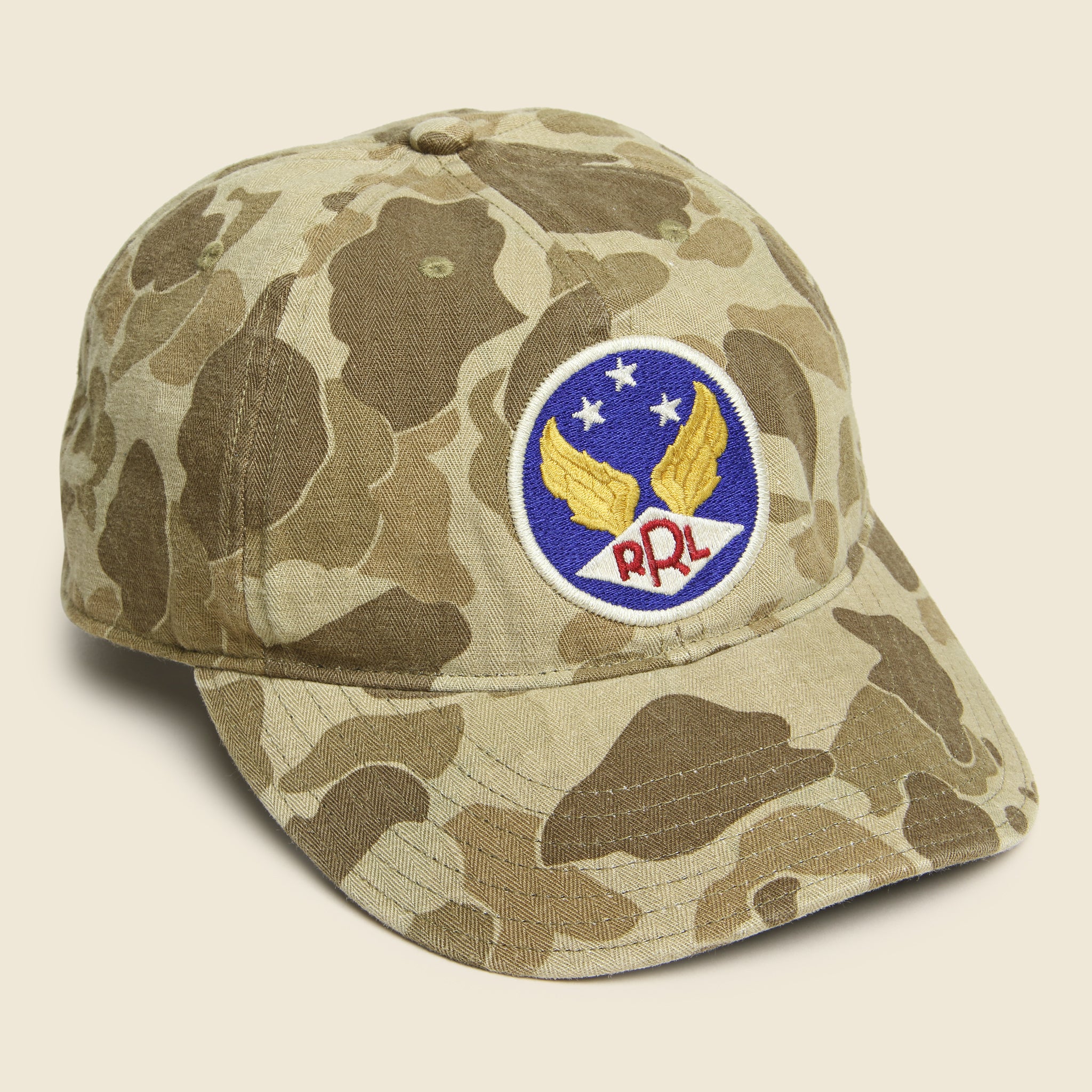 Camo Ball Cap - Brown/Tan - RRL - STAG Provisions - Accessories - Hats
