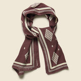 Bandana Scarf - Faded Burgundy/Cream - RRL - STAG Provisions - Accessories - Bandanas
