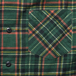Rodgers Flannel Overshirt - Green - RRL - STAG Provisions - Tops - L/S Woven - Plaid