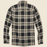 Wallace Plaid Workshirt Flannel - Black/Cream - RRL - STAG Provisions - Tops - L/S Woven - Plaid